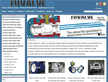Tablet Screenshot of ceramic-valves.com